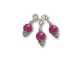 Pearl P1 - #005 Set of 3 Stitch Markers