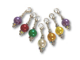 Pearl P1 - #007 Set of 7 Stitch Markers