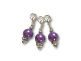 Pearl P1 - #010 Set of 3 Stitch Markers