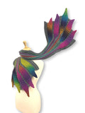 Embossed Phoenix Scarf PDF Pattern - Bonita Patterns