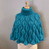 Embossed Leaves Capelet - PDF Pattern Only - Bonita Patterns