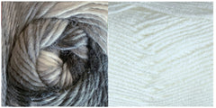 WHITE + PLATINUM - Embossed Flora Throw KIT