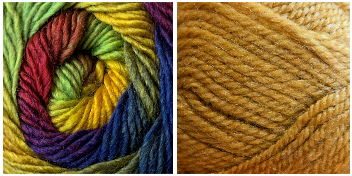 MUSTARD + POEM - Embossed Fall Pocket Shawl KIT