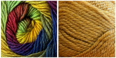 MUSTARD + POEM - Embossed Fall Pocket Shawl KIT