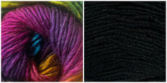 BLACK + PRISM - Embossed Phoenix Scarf KIT - Bonita Patterns