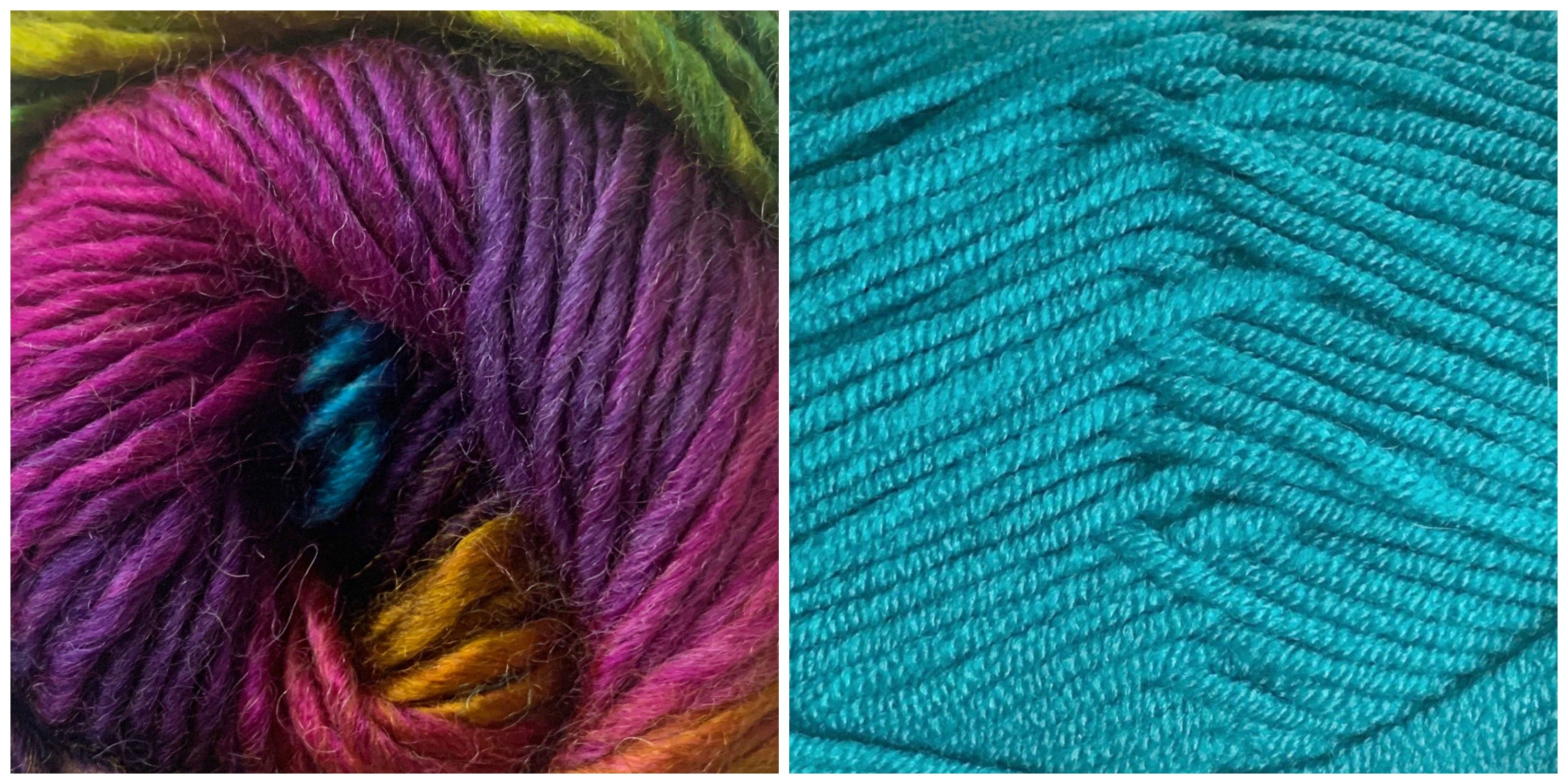 TURQUOISE + PRISM - Embossed Phoenix Vortex Shawl KIT - Bonita Patterns
