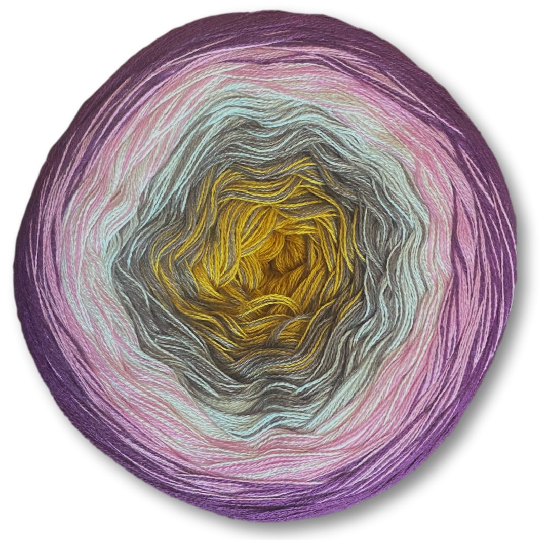 SATURN - Embossed Leaves Hooded Cowl KIT