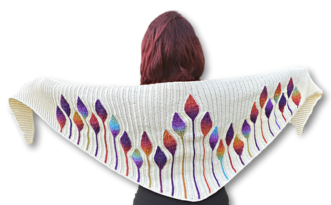 Embossed Natura Shawl CAL (Pattern Only)