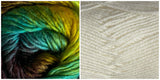 WHITE + TREASURE (Sizes Small/Medium or Large - X-Large) KIT Embossed Phoenix Cardigan - Bonita Patterns