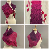 Vortex Shawl & Scarflette DUO - Bonita Patterns