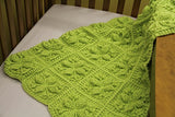 Embossed Garden Baby Blanket Crochet Pattern - Bonita Patterns