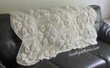 Embossed Daisy Blanket - Bonita Patterns