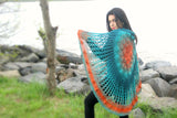 Embossed Crochet Circular Poncho CAL - Bonita Patterns