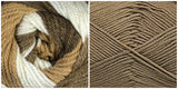 100% ACRYLIC - CAMEL + MOCHA SHADES Phoenix Cape Kit - Bonita Patterns