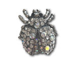 Silver Small Beetle Brooch - Bonita Patterns